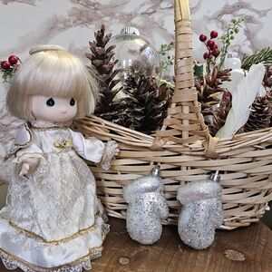 Martha Stewart Mittens Christmas Ornaments  set of 2